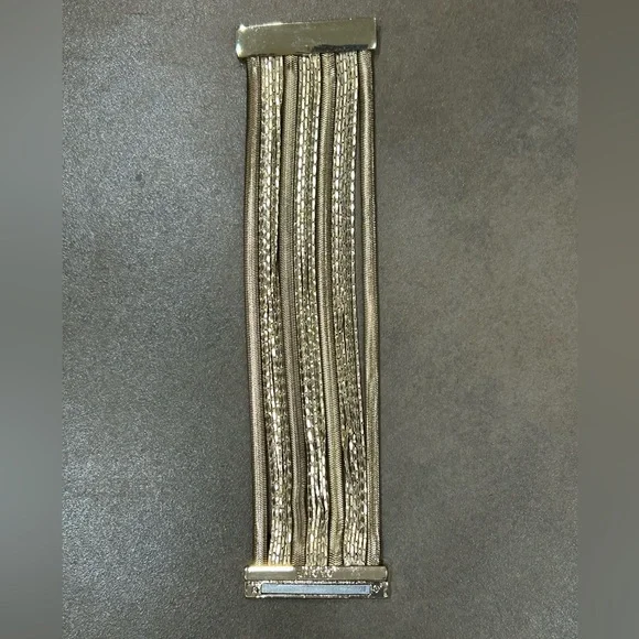 Cache  Gold-Tone Layered Bracelet - Picture 3 of 5